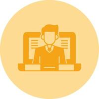 OnDual Tone Circle Class Dual Tone Circle Icon vector
