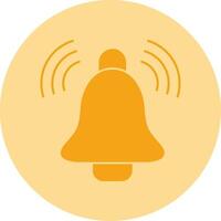 Alarm Dual Tone Circle Icon vector