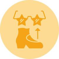 Funk Dual Tone Circle Icon vector
