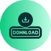 Download Dual Tone Gradient Circle Icon vector