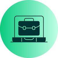 OnDual Tone Gradient Circle Portfolio Dual Tone Gradient Circle Icon vector