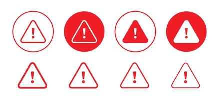 Risk icon set collection. Risk Outline flat Icon. vector