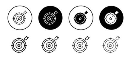 Aptitude icon set collection for web vector