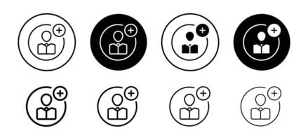 Add a new user icon set collection for web vector