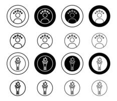 Customer satisfaction review or ratings icon. user feedback about service experience symbol. vector
