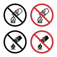 Do not extinguish with water sign indicating fire safety precautions vector