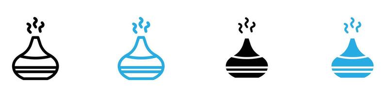 Diffuser Graphic Showcasing Aromatherapy and Wellness Products vector