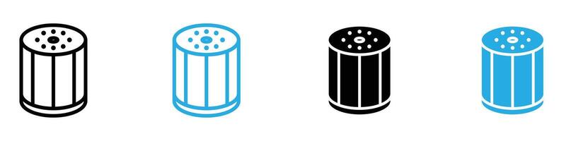 Oil filter icon vector
