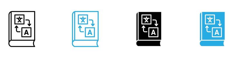 Translation Icon Ideal for Language and Communication Designs vector