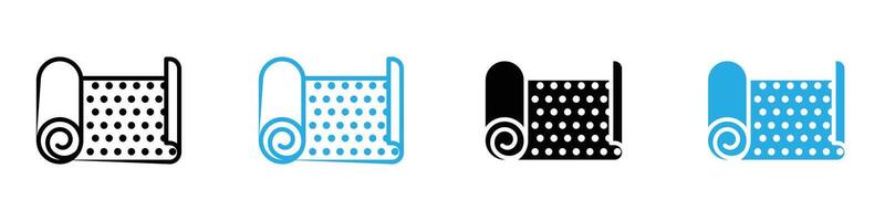 Sandpaper Texture Icon Ideal for Construction and DIY Designs vector