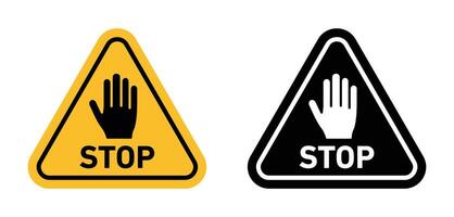 Stop Security Checkpoint Sign Ensure Security with Stop and Check Alerts vector