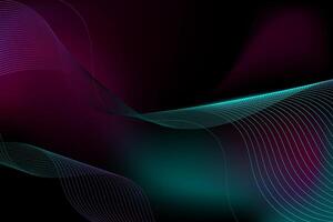 Wave line pattern background. future, digital, technology, science design elements vector
