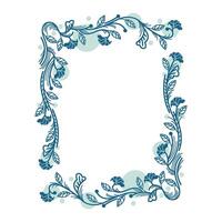 ILLUSTRATION 231 DECORATIVE ART FRAME, CAN USE FOR INVITATION, BACKGROUND, GREETING CARD, TEMPLATE, PRINT AND MANY MORE vector