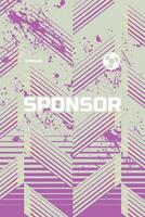 Jersey sublimation design soccer football cycling racing motocross pattern texture vector