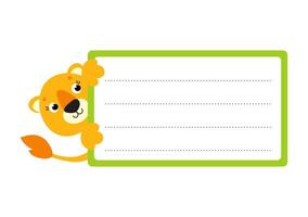 Cartoon character. Isolated on white background. Design element. Template for your design, books, stickers, cards. illustration. vector