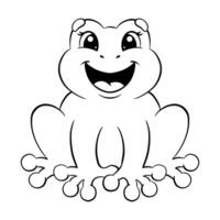 Cartoon character. Isolated on white background. vector