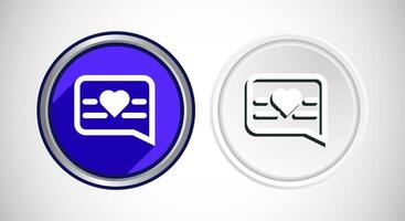 Testimonial Icon Button Set Design Illustration vector