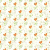 Seamless Pattern of Abstract Love vector
