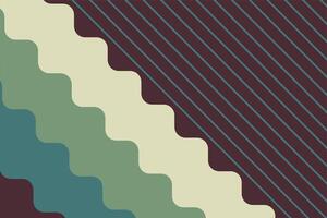 Colorful abstract wave background vector