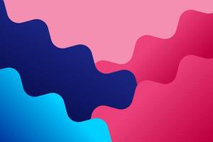 Colorful abstract wave background vector