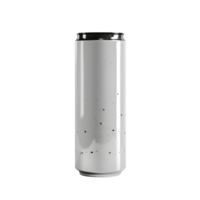Minimalistic Design Sparkling Water Can Isolated on Transparent Background png