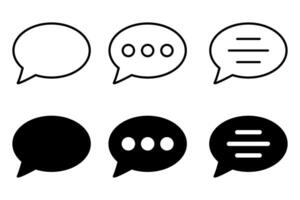 Chat icon. Talk bubble speech icon. Dialogue balloon icon. vector