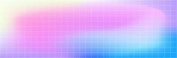 Holographic abstract background. Stylish holographic backdrop with gradient mesh vector
