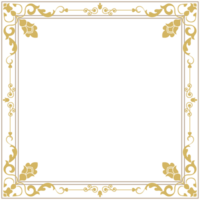 golden abstract frame Borders and corners Graphic Elements Abstract Elements png