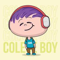 Student boy Character Design vector