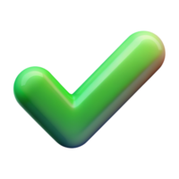 Checkmark 3D Checkmark design 3D Checkmark icon 3D Checkmark symbol png
