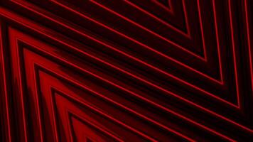 Red and gray triangles.Motion.Large triangles surrounded by shadows in abstraction move to the side. video