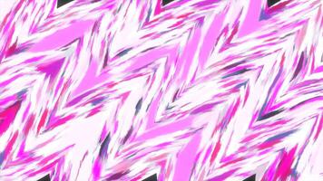 Colorful moving stripes in wavy stream of zigzags. Motion. Hypnotic animation of wavy zigzags. Visual illusions of waves and stripes with zigzag pattern video