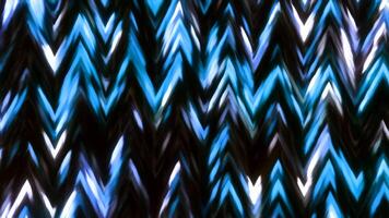Pink and blue running animation. Motion. Purple and blue triangles that sparkle and move in abstraction. video
