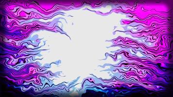 Abstract ripples flowing fast. Motion. Shimmering lines and the sphere of light in the middle. video