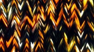 Moving background with zigzag flowing shapes. Motion. Pattern with moving wavy stripes and triangular angles. video