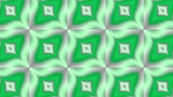 Bright flashing pattern with psychedelic effect. Motion. Fast flashing geometric patterns. Mosaic pattern with kaleidoscopic shapes and flashes. Warning flashing lights video