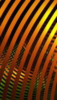 3D background with wavy curves of stripes. Design. Beautiful 3d curves of stripes in wavy flow of fabric. Fabric flow of bends from strips video