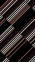 Blinking glitch effect with narrow lines on a black background, seamless loop. Motion. Brown flickering stripes. video