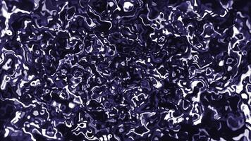 Realistic looping 3D abstract melting and morphing textured iridescent liquid metal. Motion. Colorful rippling metallic texture. video