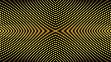Mirror hypnotic background of stripes. Motion. Mirror distortion with moving stripes. Background of many stripes in mirror hypnotic animation video