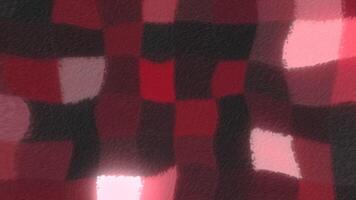 Background with bright shimmering squares. Motion. Wavy background with flashing squares in retro style. Distorted wavy background with flickering squares video