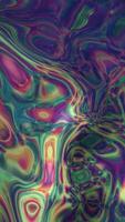 Abstract water paint diffusion with liquid soap, seamless loop. Motion. A chemical reaction with ink mixture creating colorful surreal shapes. video
