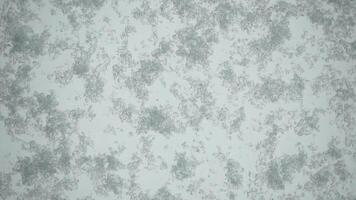 Wet snow falls on the glass melts and flows a drop down on a window at Christmas time. Cold wet weather on window pane. Slow motion. video