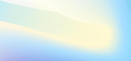 Refreshing Summer Abstract Background. Sky blue and cream gradient mesh background. Sky gradation backdrop. Beautiful abstraction artwork. Illustration. vector