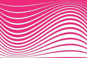 simple abstract pink color wavy line pattern pink and white striped background with a pink background vector