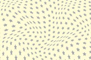 simple abstract grey color star wavy pattern on lemonade color background a pattern of stars on a white background vector