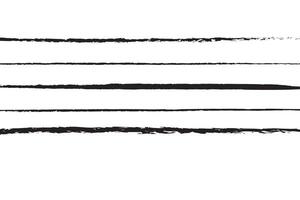 simple line underlines vector