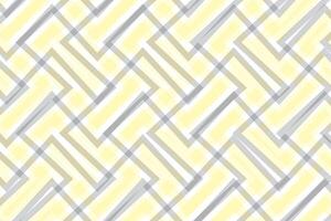 simple abstract lemonade grey ash color plaid check line pattern yellow and white geometric pattern on a yellow background vector