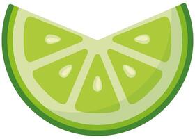 Lemon flat illustration isolated on white background. vector