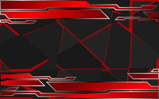 Black and red abstract background vector